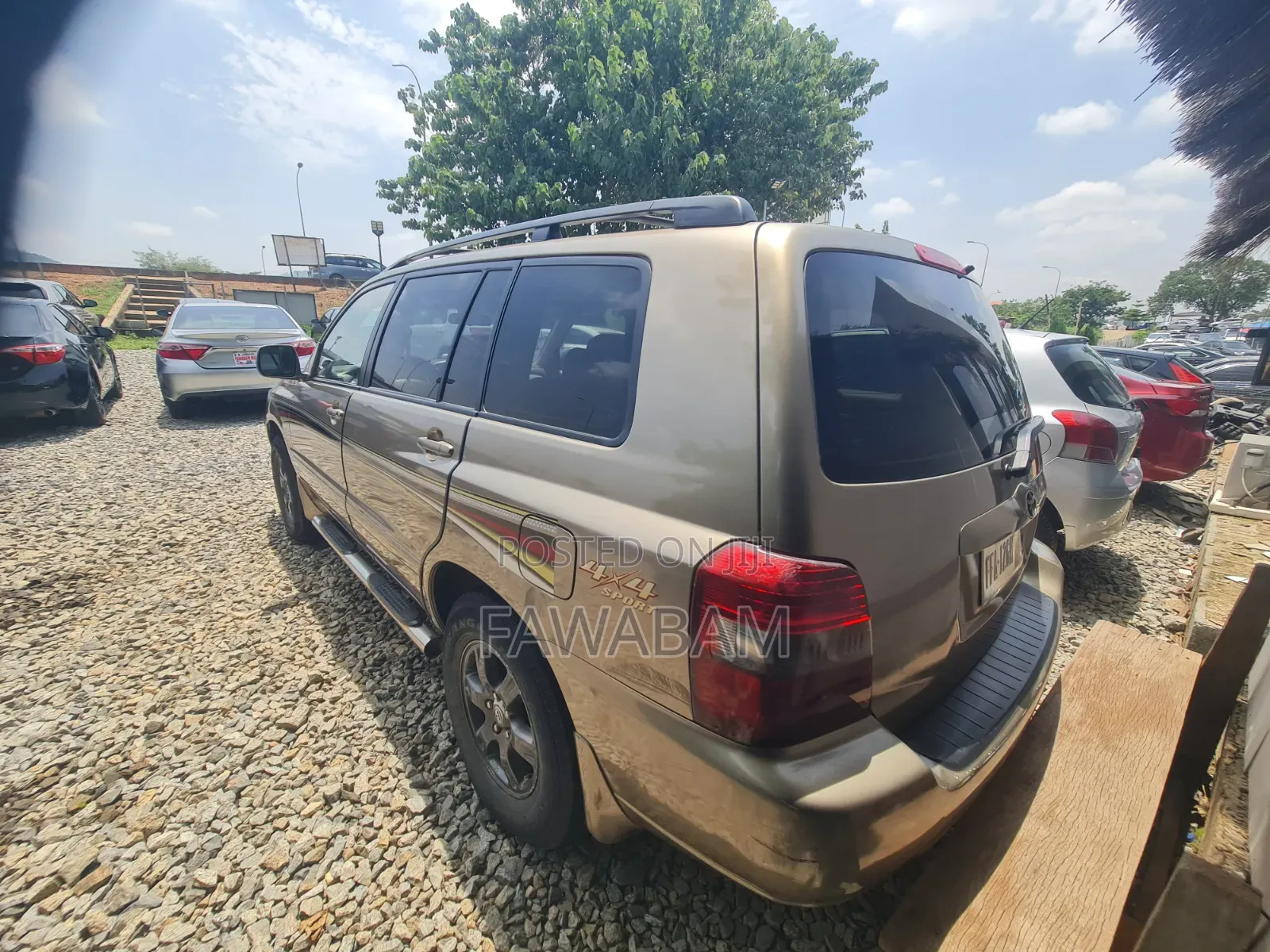 Toyota Highlander 2005 Brown