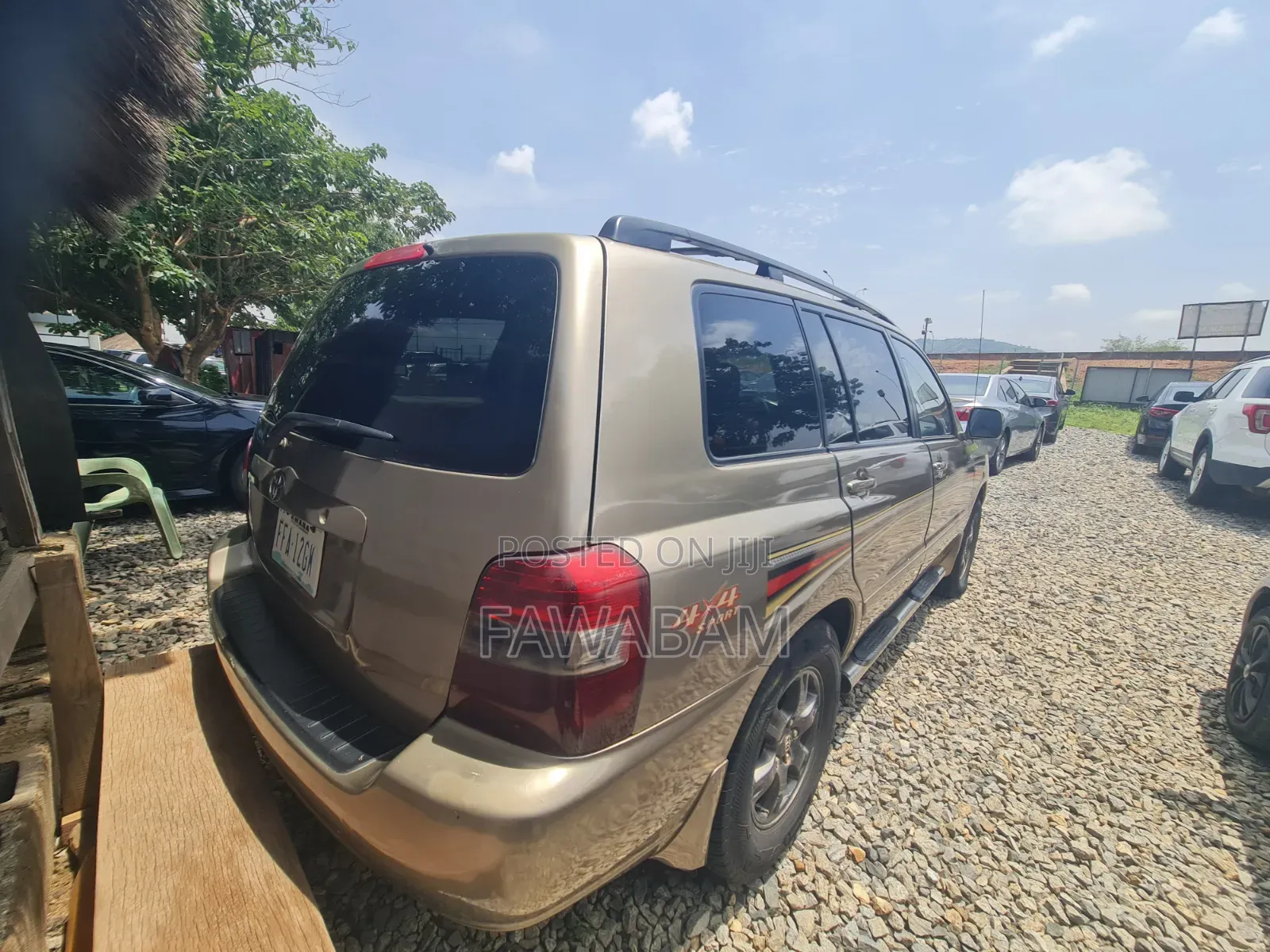 Toyota Highlander 2005 Brown