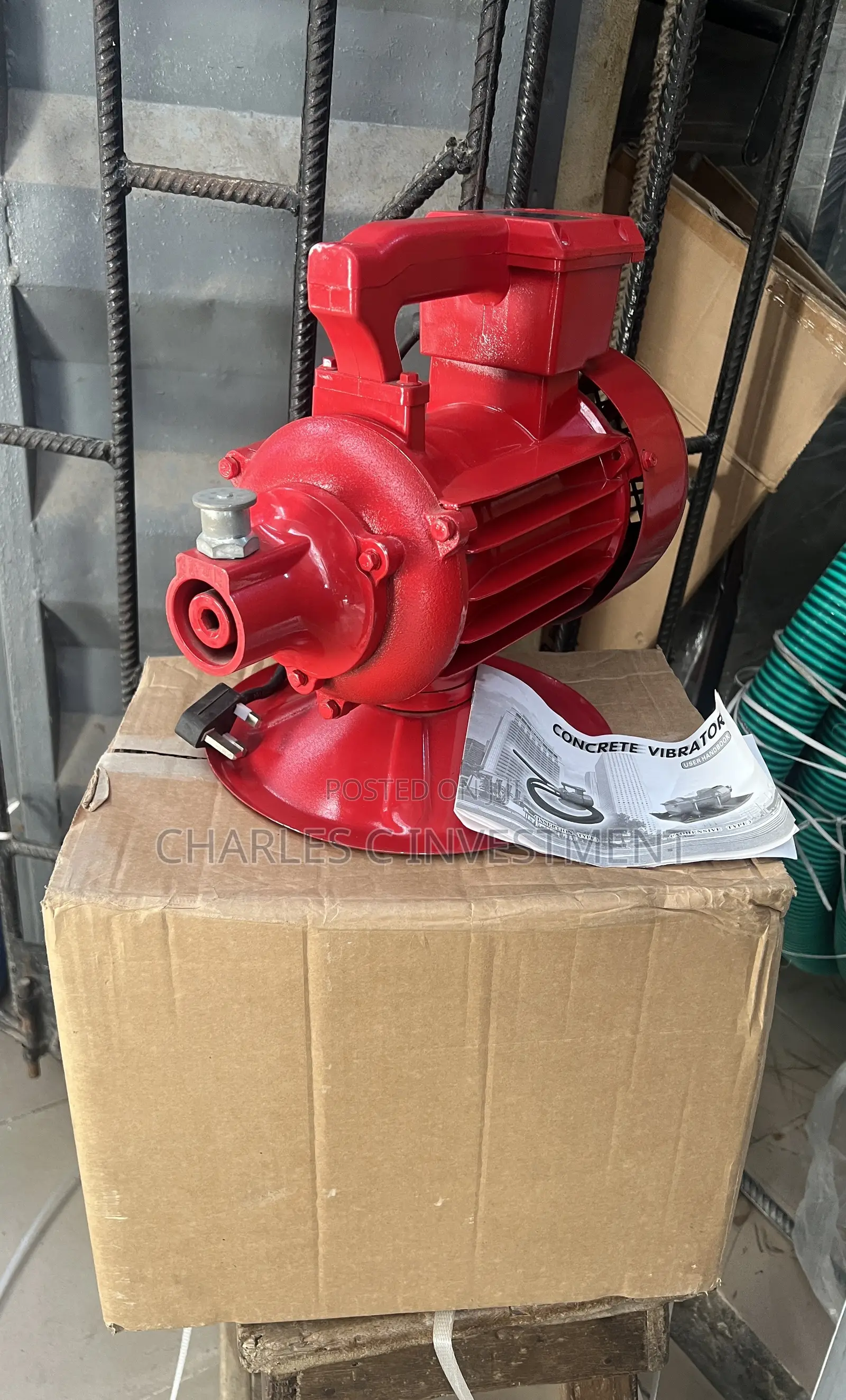 Insertion Type Electric Concrete Vibrator