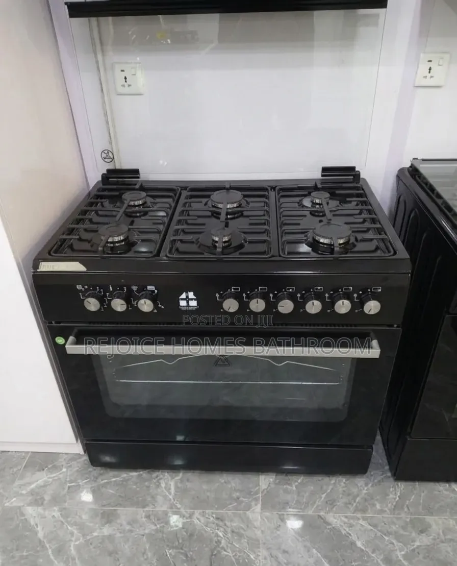 Luxury 5-Burner Gas Cooker With Oven Grill