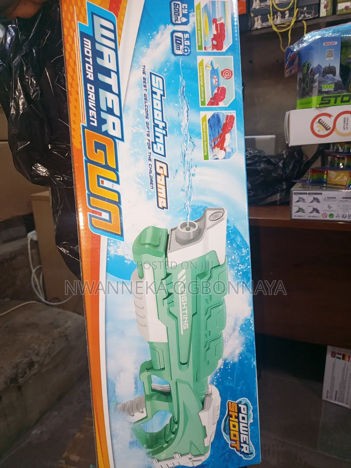 Full Automatic Electric Water Gun With Glasses