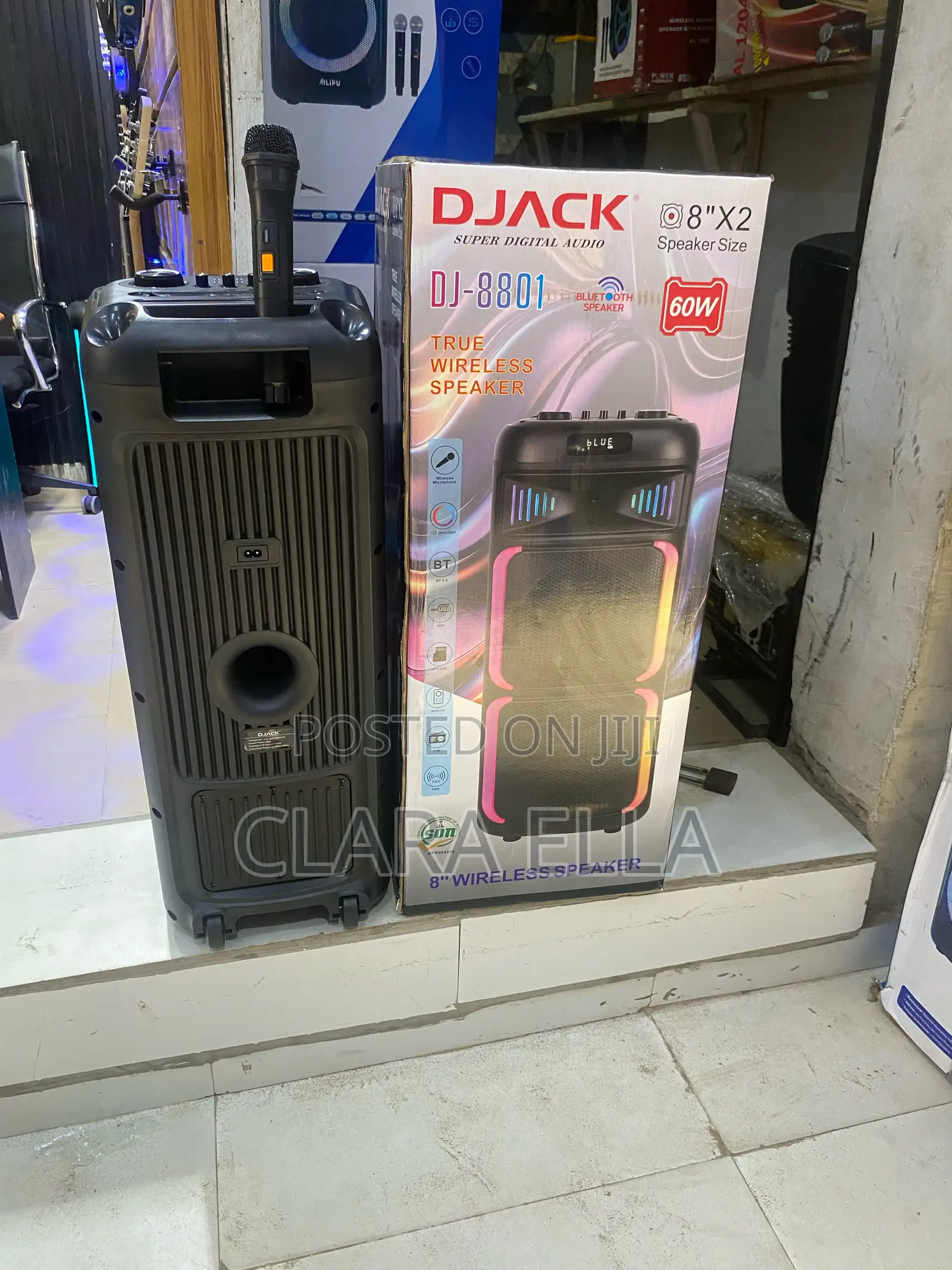 Djack Dj-8801 True Wireless Speaker