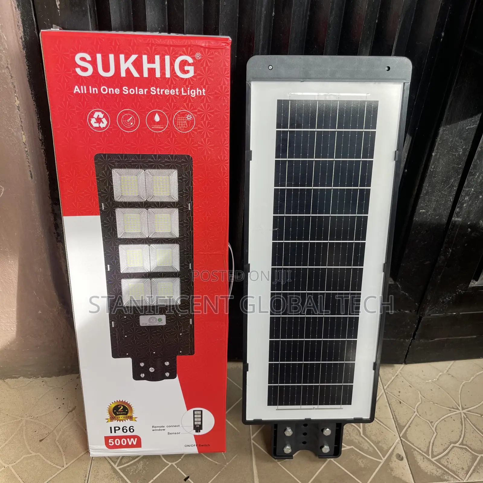 Sukhig 500watts All In One Solar Street Light