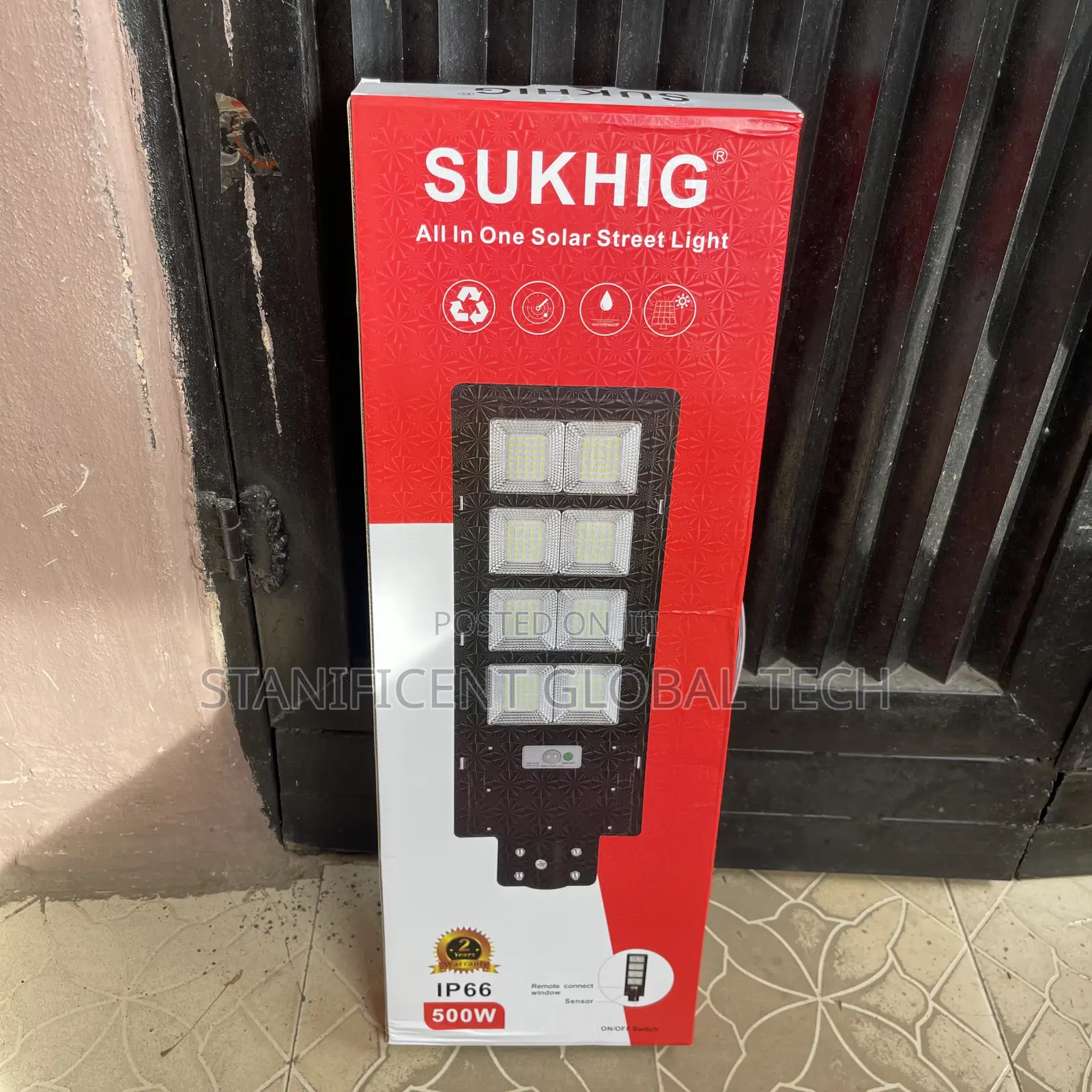 Sukhig 500watts All In One Solar Street Light