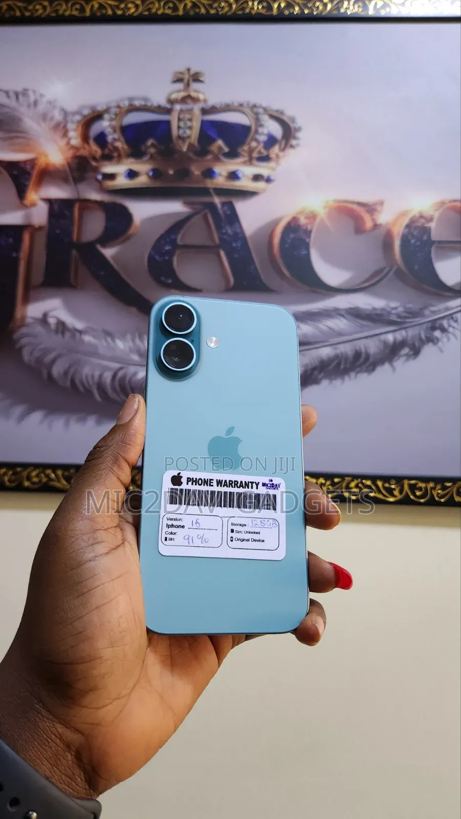 Apple iPhone 16 128 GB Green