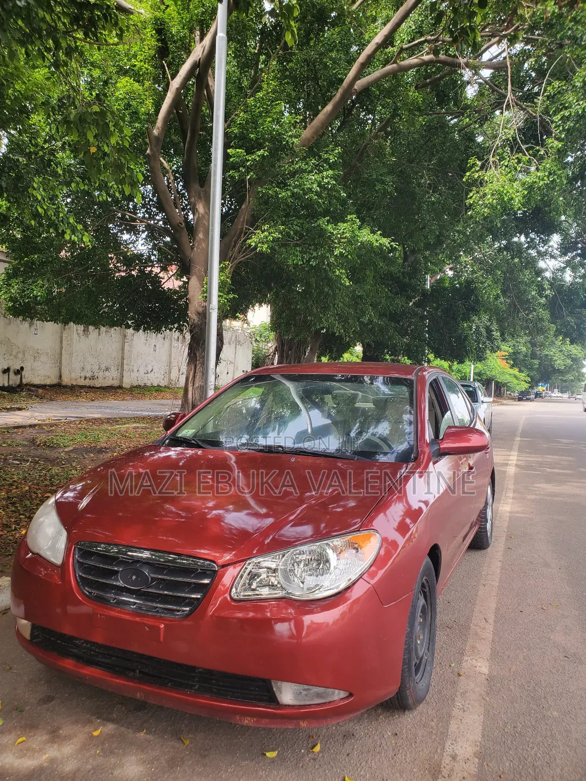 Hyundai Elantra 1.6 2009 Red