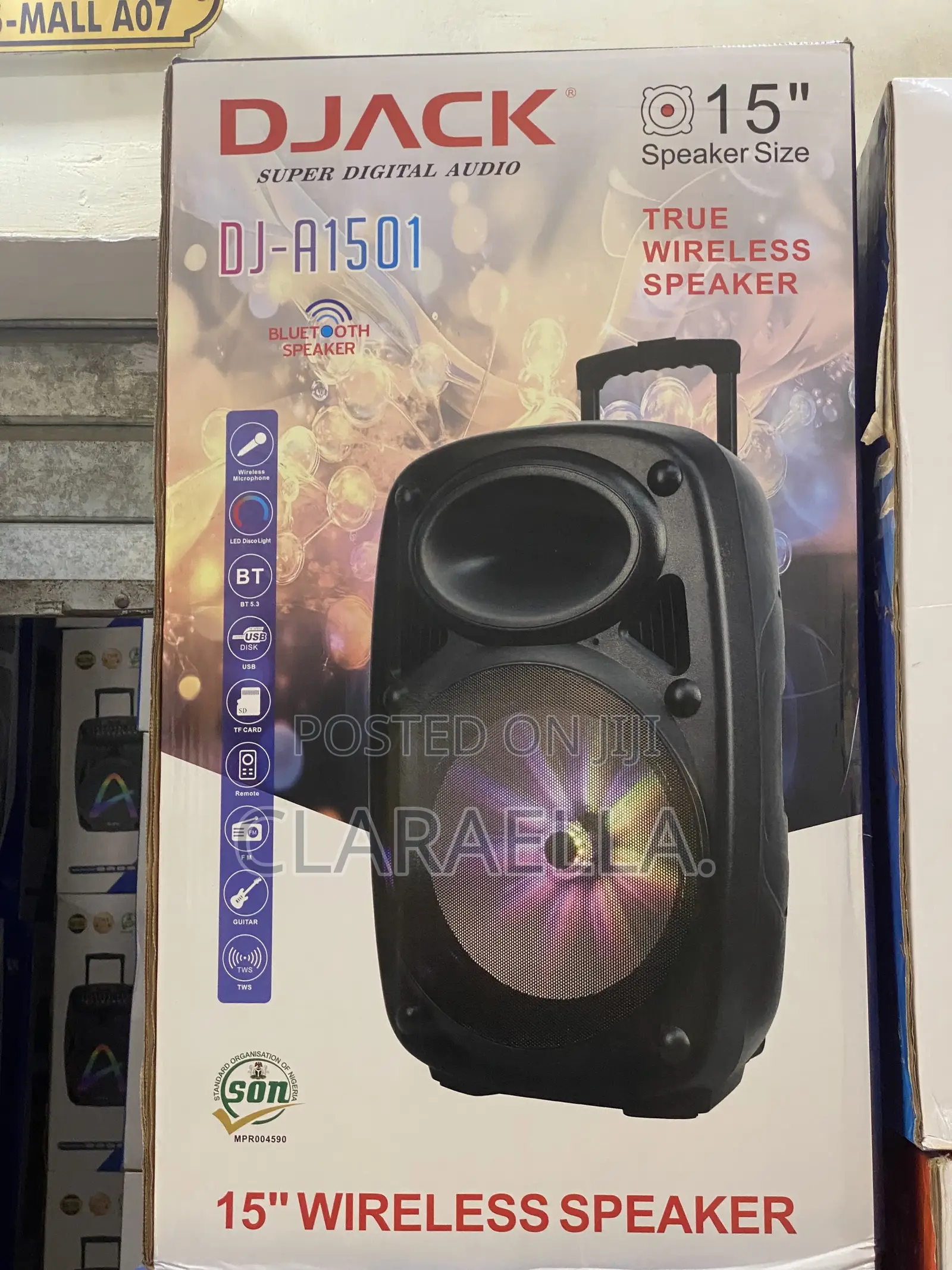 Djack Dj-A1501 15-Inch Portable Speaker