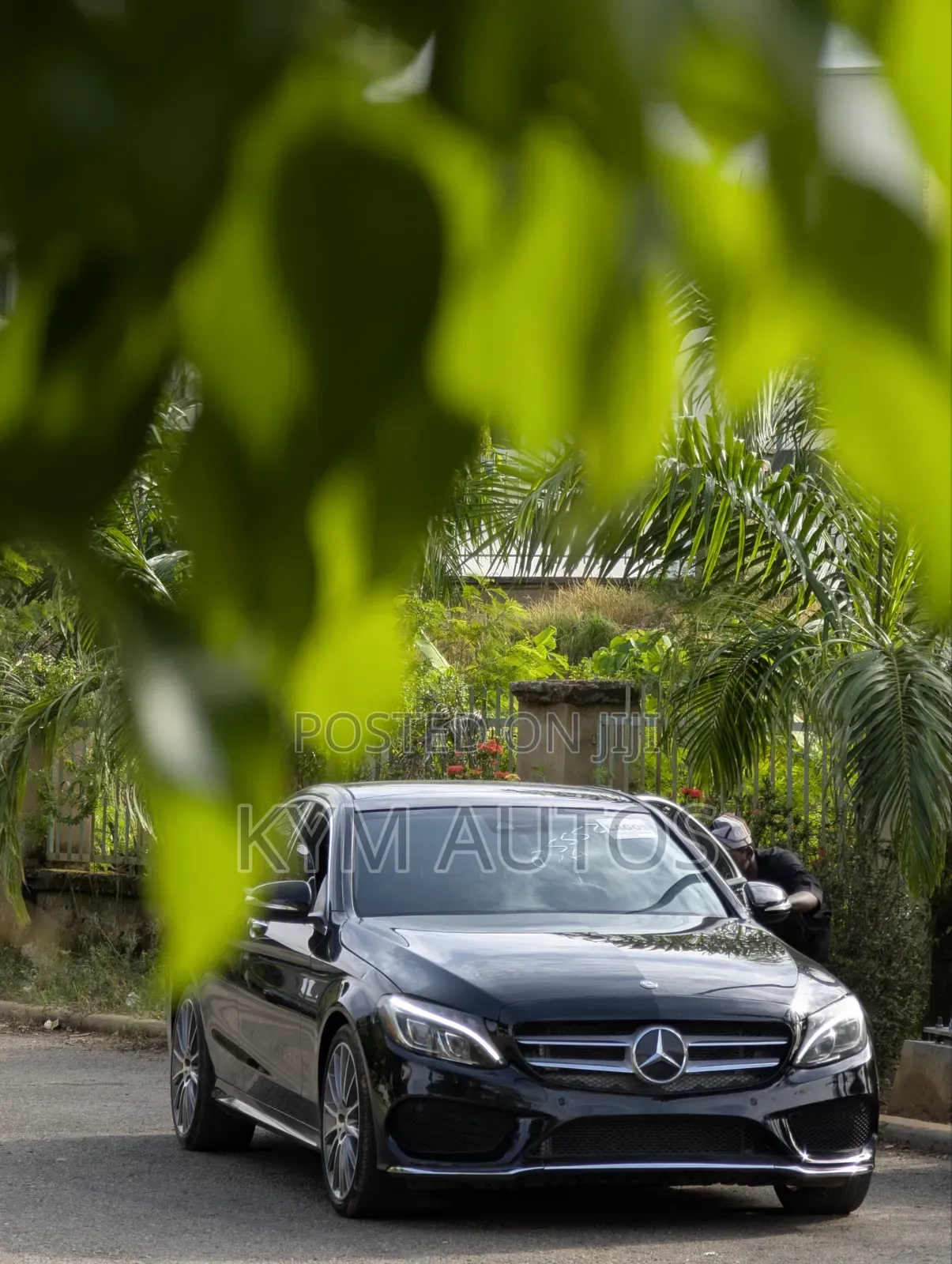 Mercedes-Benz C400 4Matic AWD Sedan (3.0L V6 7A) 2015 Black