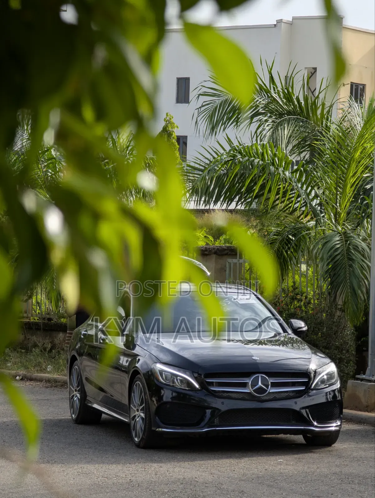 Mercedes-Benz C400 4Matic AWD Sedan (3.0L V6 7A) 2015 Black