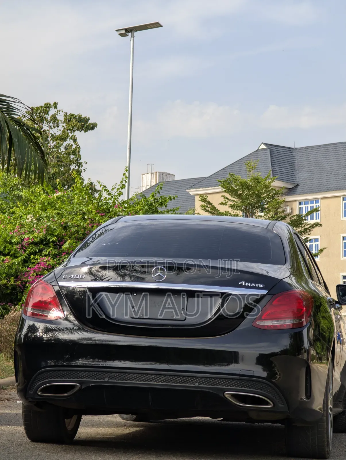 Mercedes-Benz C400 4Matic AWD Sedan (3.0L V6 7A) 2015 Black