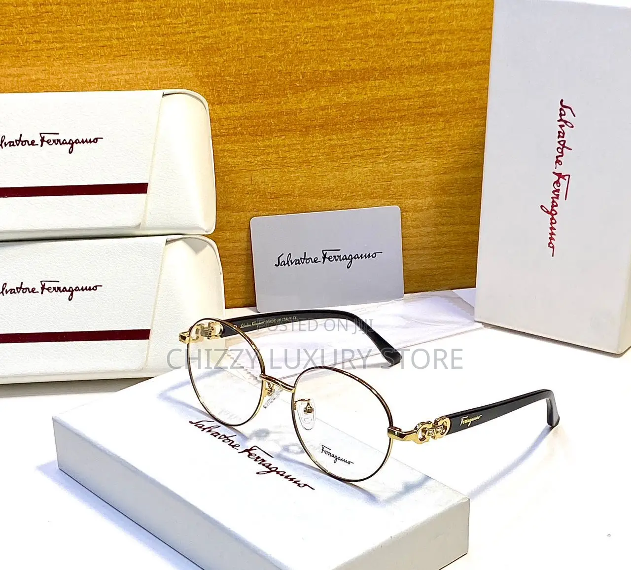 Salvatore Ferragamo Quality Luxury Frame Glasses
