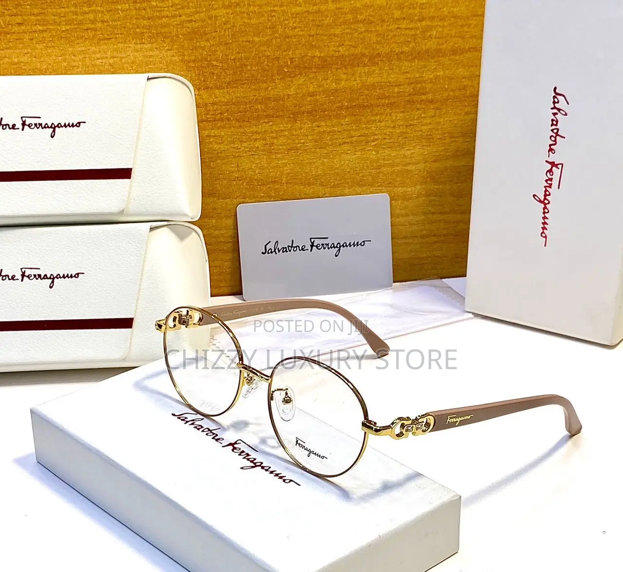 Salvatore Ferragamo Quality Luxury Frame Glasses
