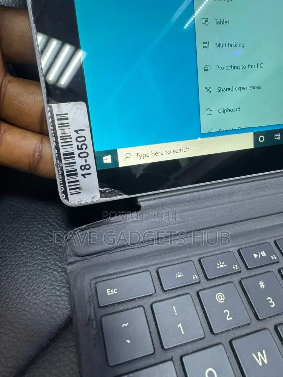Laptop Microsoft Surface Pro 5 8GB Intel Core i5 HDD 128GB