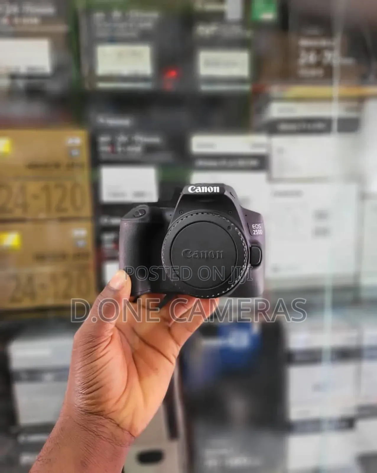 Canon Eos 250d DSLR Camera With 18-55mm STM Lens