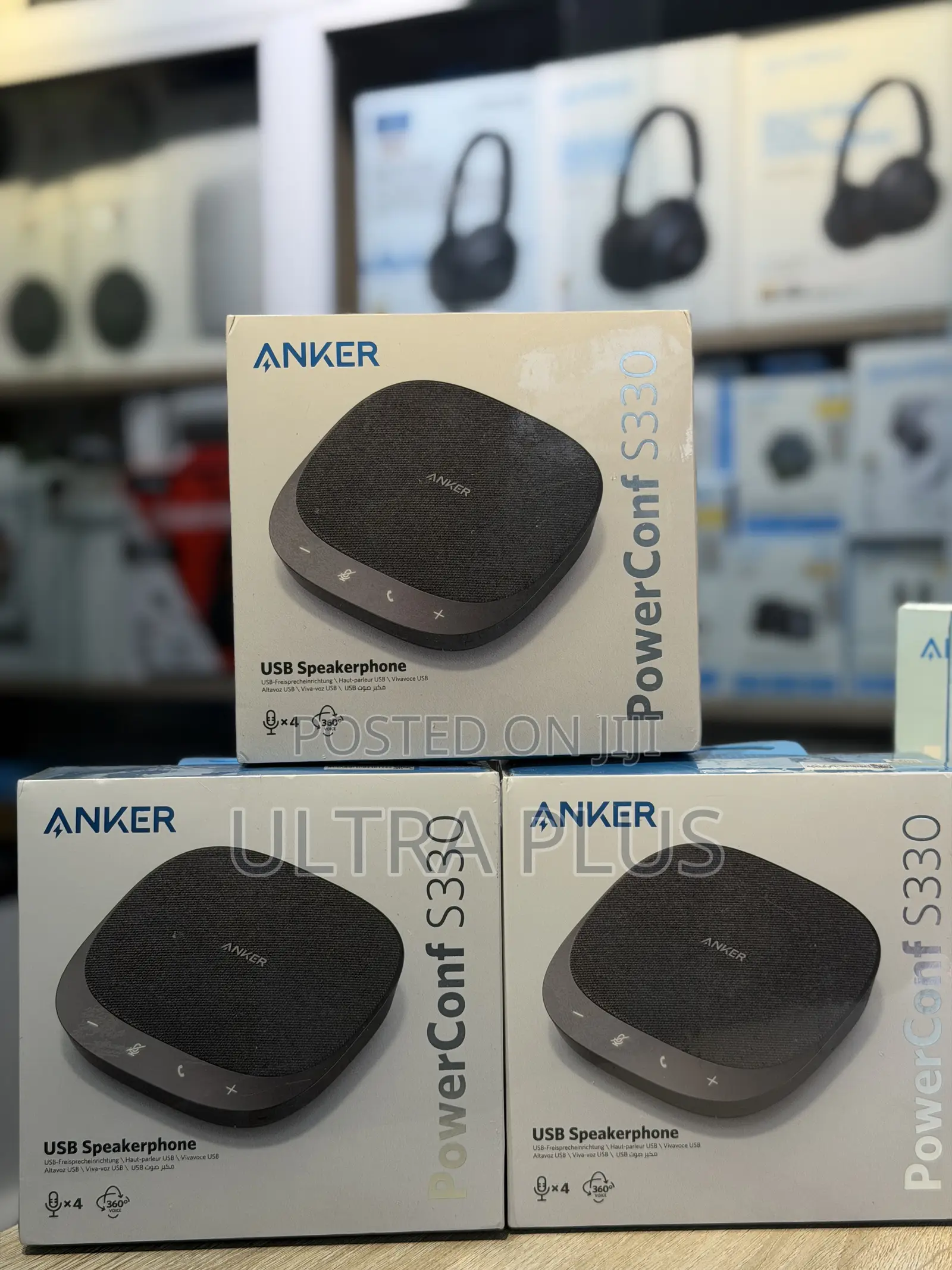 Anker Powerconf S330 Wired Usb Conference Speaker/Mic