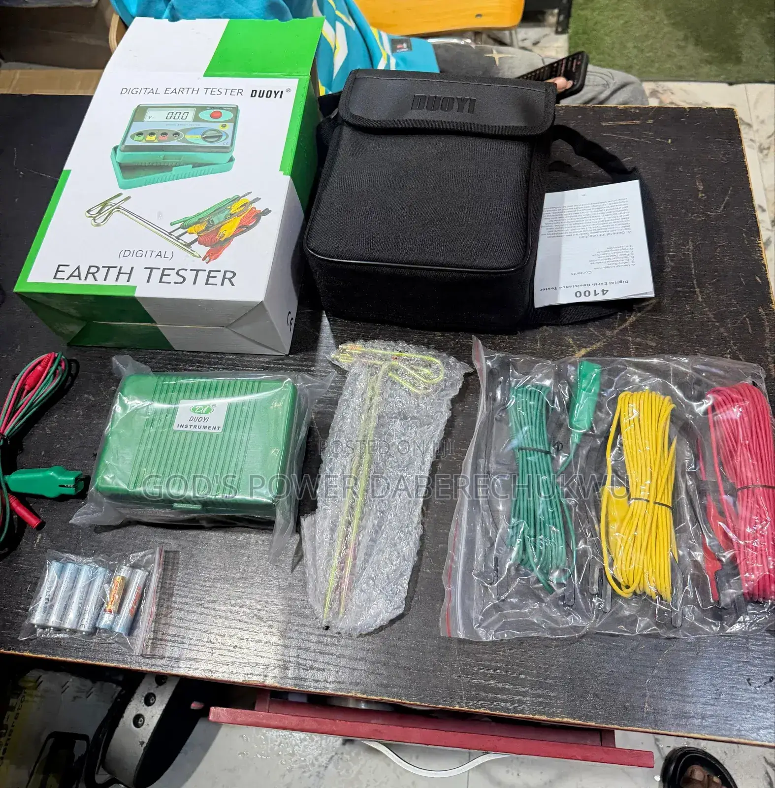 Duoyi Dy4100 Digital Earth Ground Resistance Tester