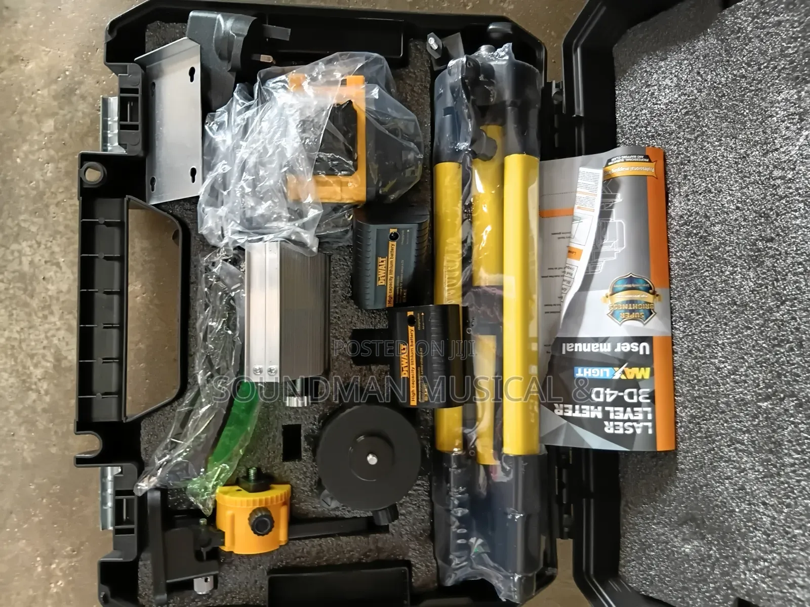 Dewalt Self Leveling Green Laser 16 Lines 3x360° 4d Ultimate Precision