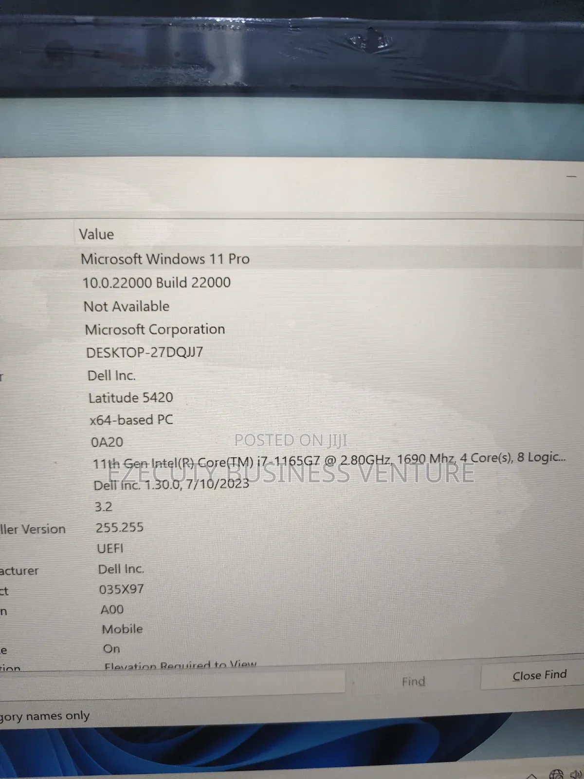 Laptop Dell Latitude 5420 16GB Intel Core i7 SSD 256GB