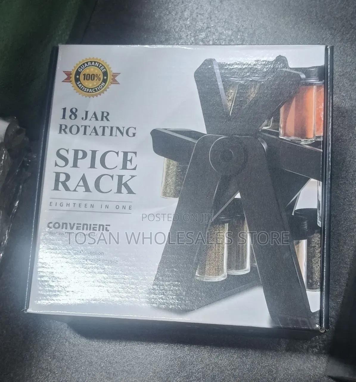 Rotating Storage Rack