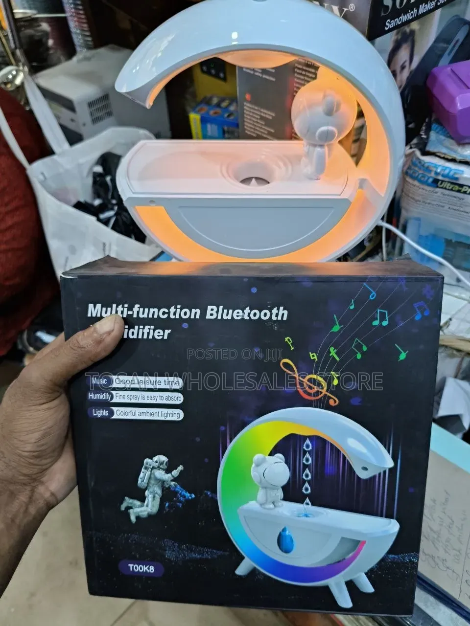 Multi-Function Bluetooth Speaker Humidifier