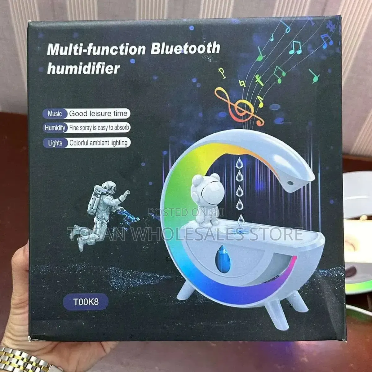 Multi-Function Bluetooth Speaker Humidifier