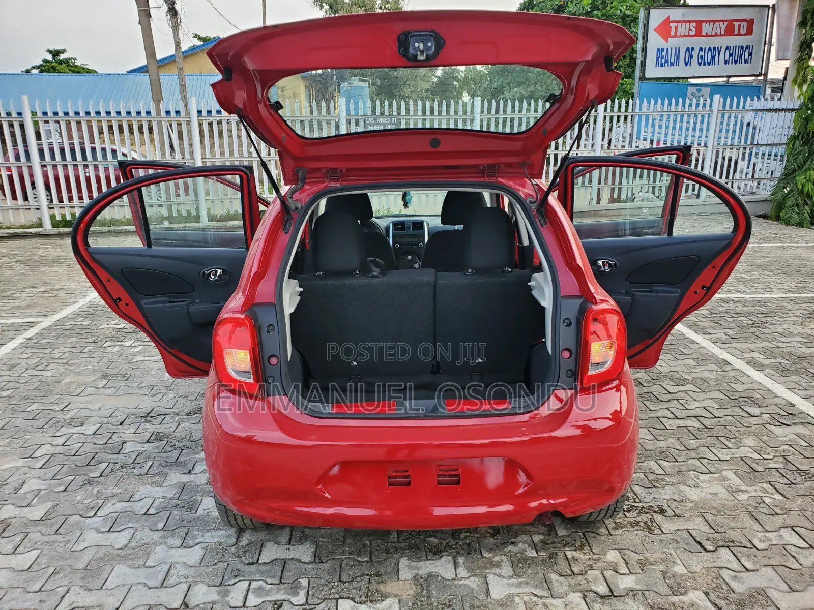 Nissan Micra 2017 Red