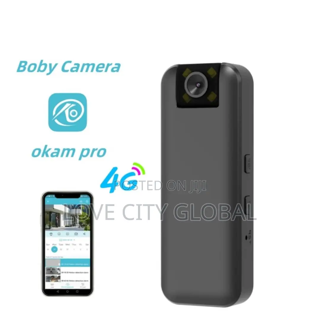 Cb77 4g Wearable Camera Hd Body Cam Night Vision Mobile App Control