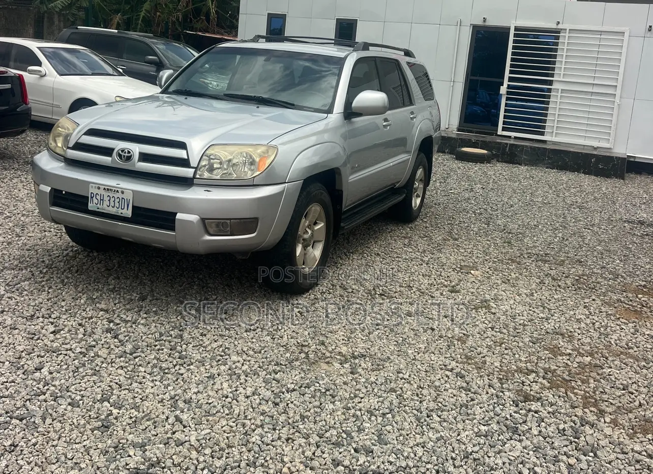 Toyota 4-Runner SR5 V6 2006 Silver