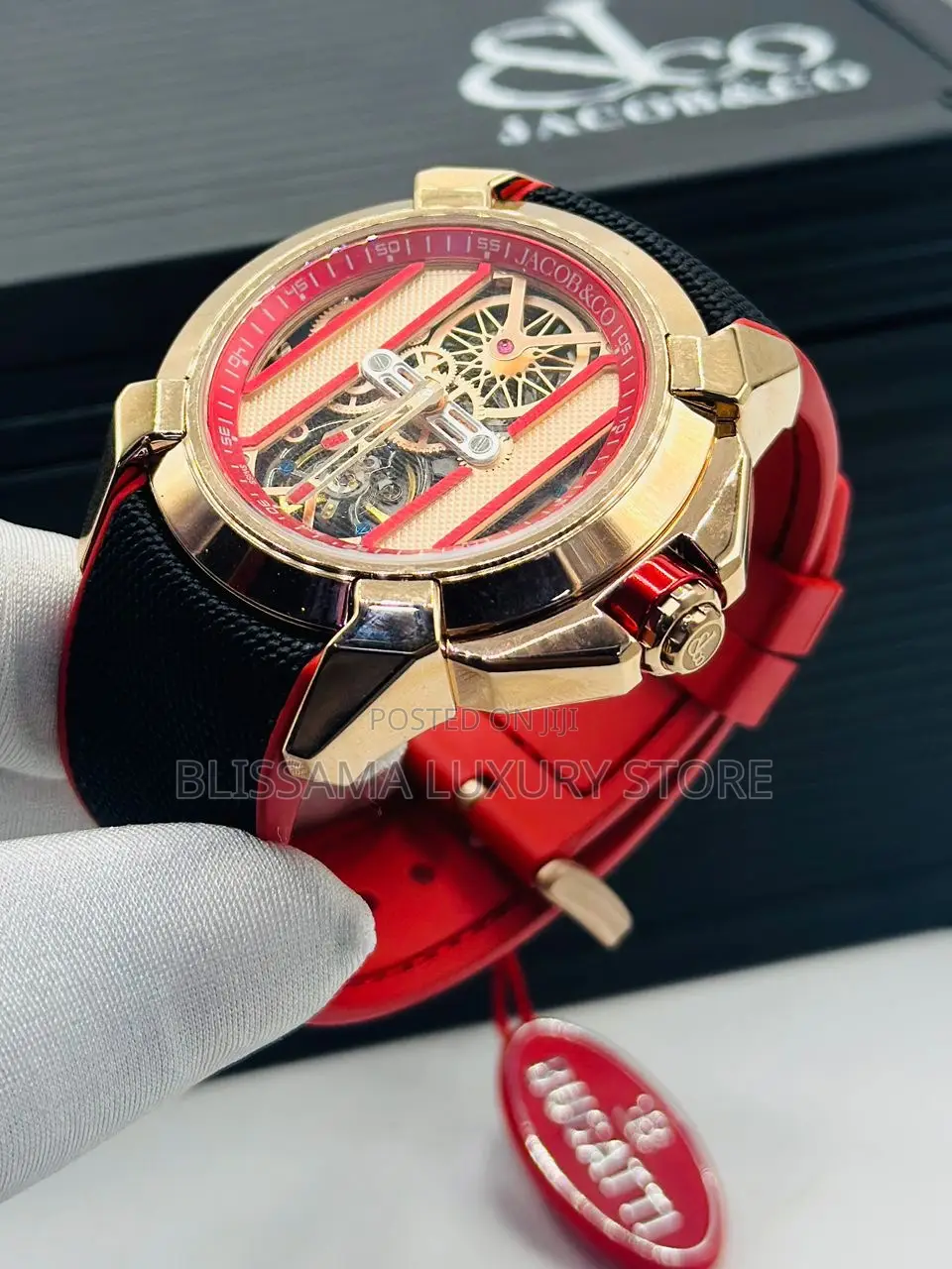 Jacob Co Premium Luxury Men Wristwatch – Stylish, Durable Classy