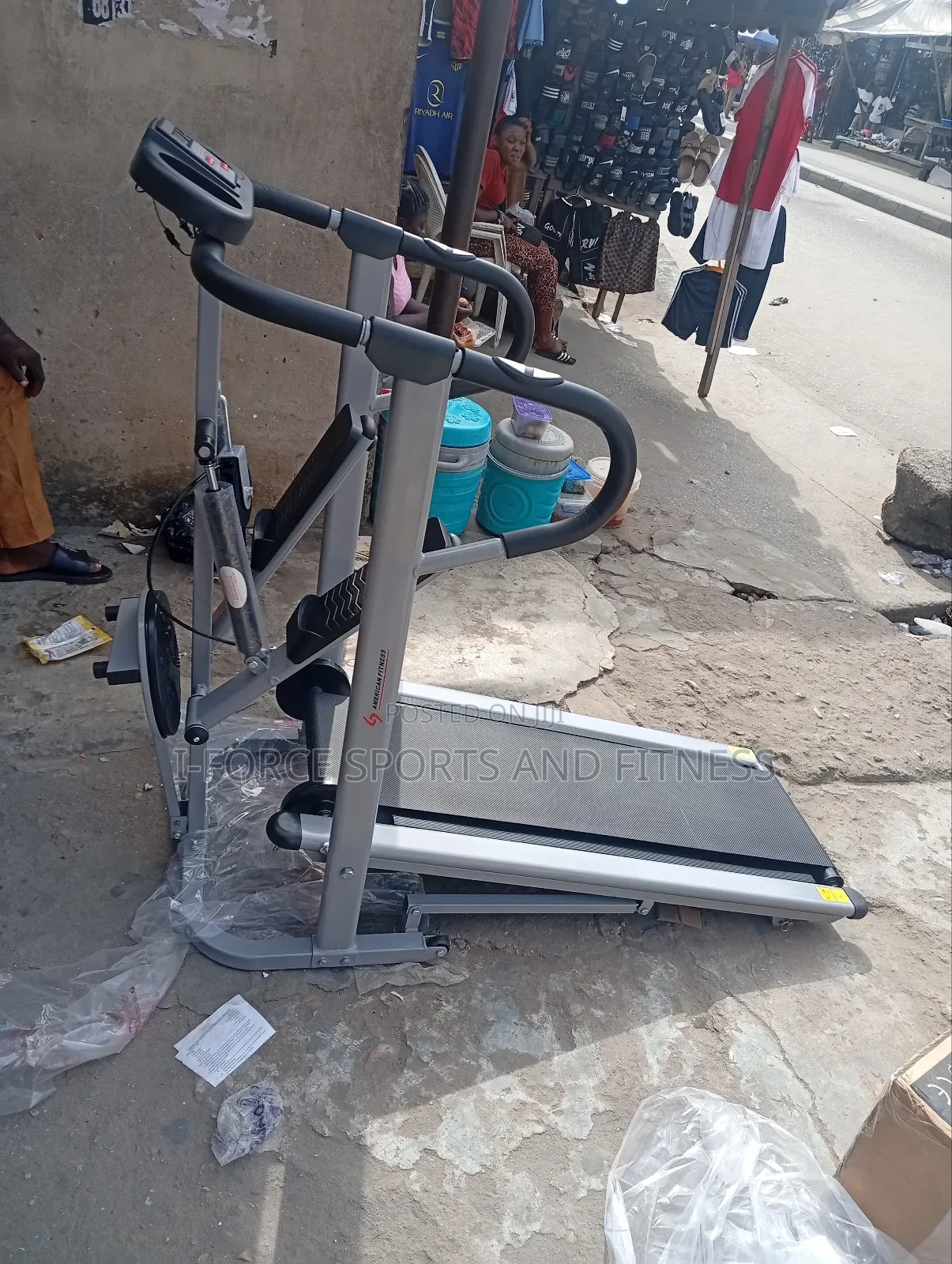 3in1 Manual Treadmill