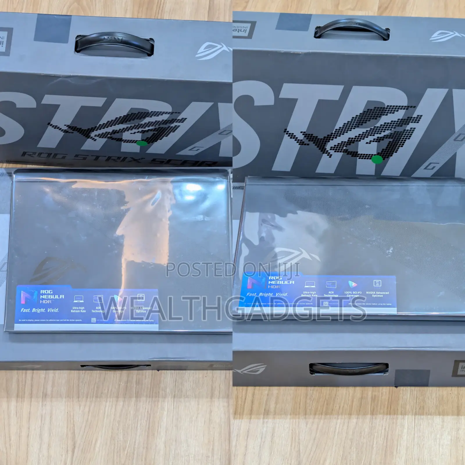 New Laptop Asus ROG Strix SCAR 15 32GB Intel Core Ultra 9 SSD 2T