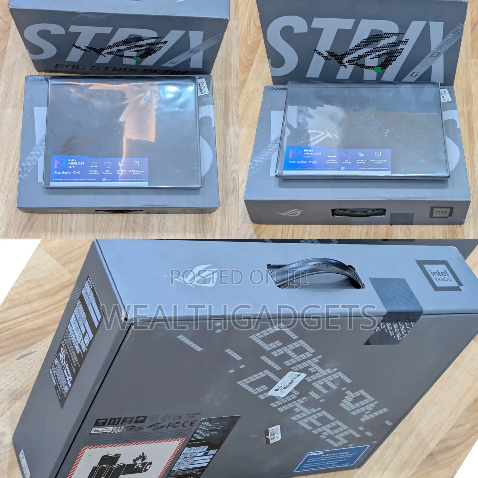 New Laptop Asus ROG Strix SCAR 15 32GB Intel Core Ultra 9 SSD 2T