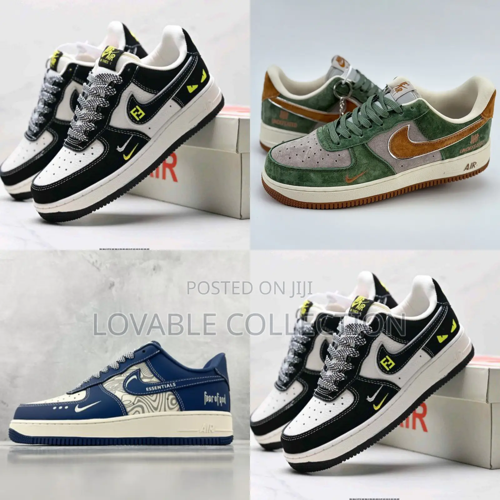 Nike Air Force 1 '07 Low "Volt Monster" Custom Edition