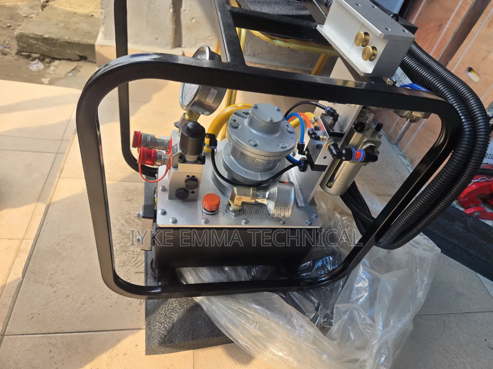 10000 Psi Air Pneumatic Power Hydraulic Torque Wrench Pump