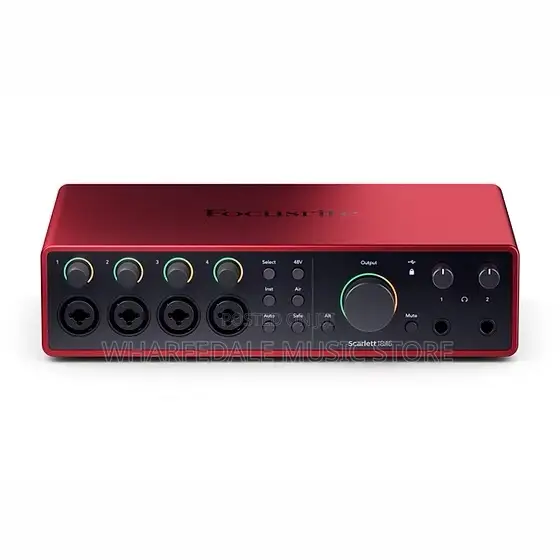 Focusrite Scarlett 18i6 4th Gen Audio Inter Face