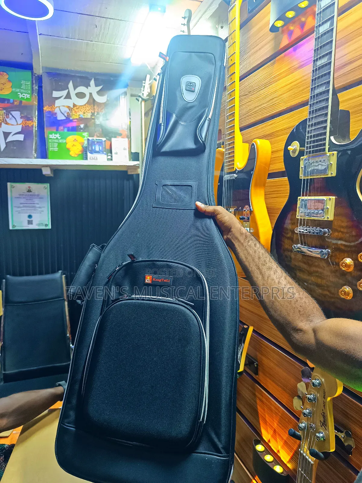 Kangtaili Standard Padded Bass Guitar Bag