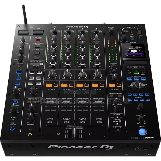 Pioneer Dj DJM-A9 4-Channel Digital Pro-Dj Mixerwith Bluetooth (Black)
