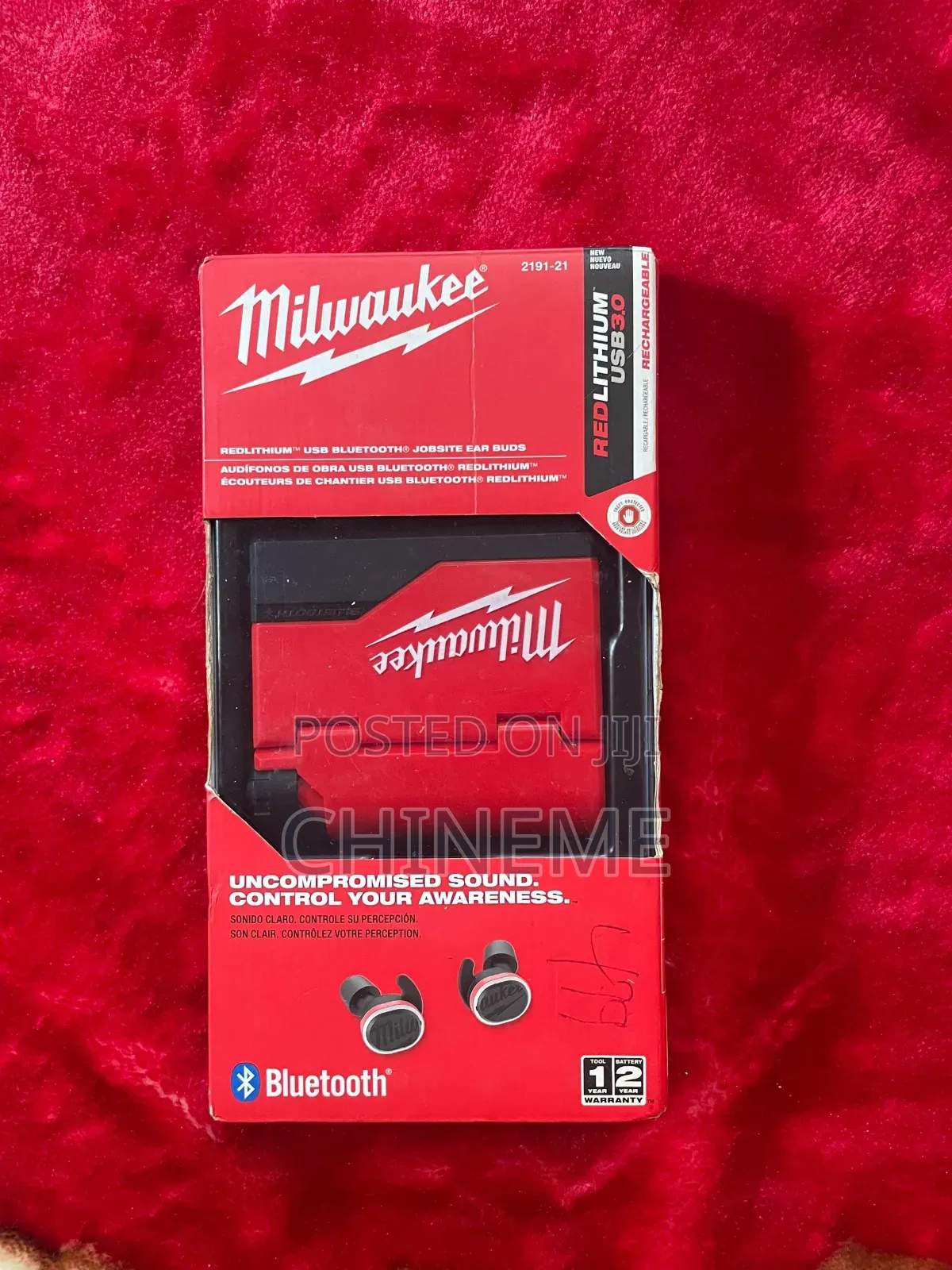Milwaukee Redlithium Usb Bluetooth Jobsite Ear Buds