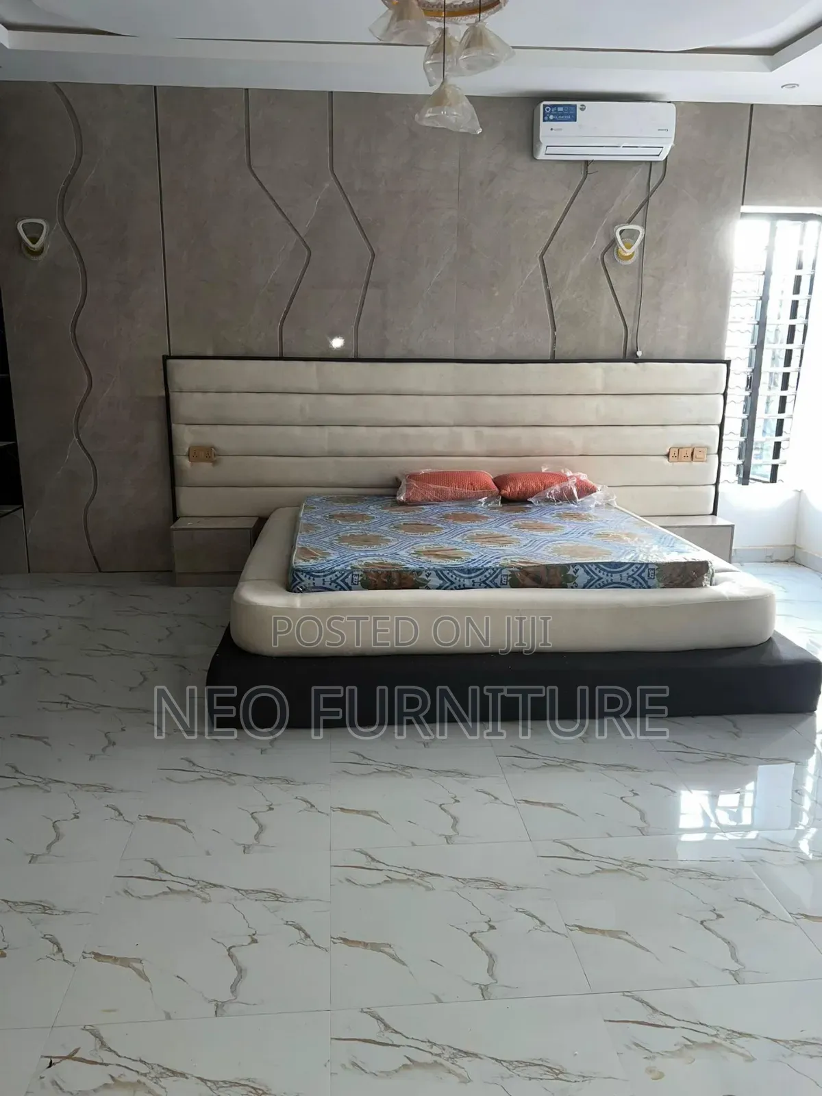 Bedframe 6by6 Wall Slat