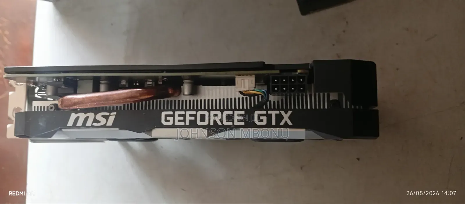 Nvidia GTX 1660 Super Ventus Ddr6 Series.