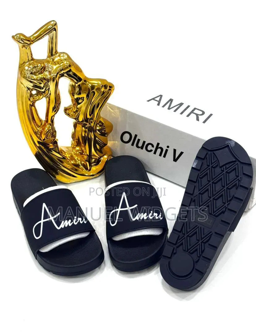 Amiri Carton Pam Slides — Premium Quality