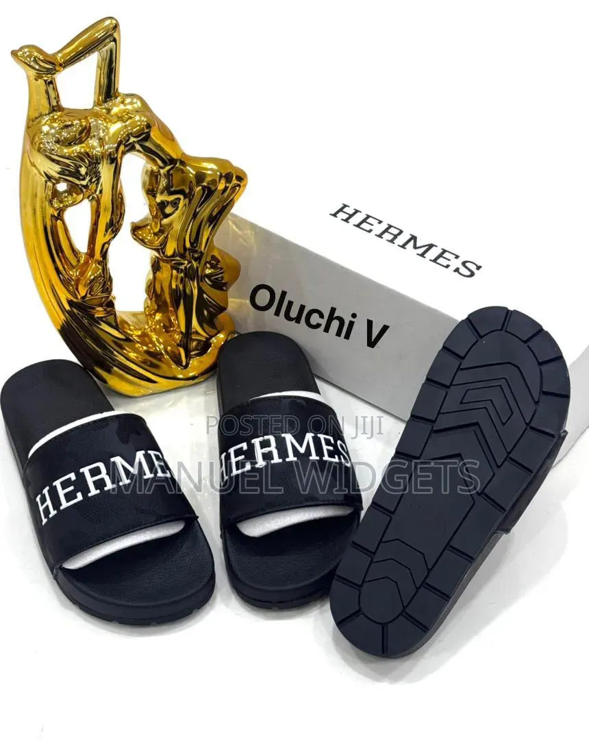 Hermes Carton Luxury Slides – Premium Quality