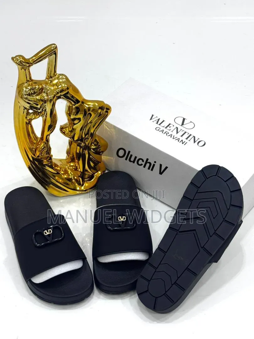 Valentino Carton Pam Slides — Premium Quality