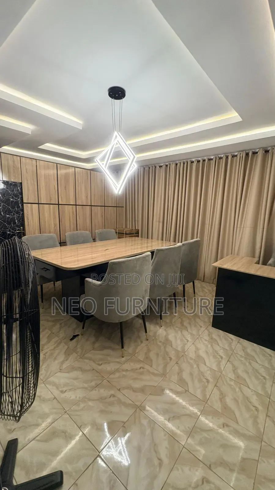 Simple Dining Table Set 6 Seaters