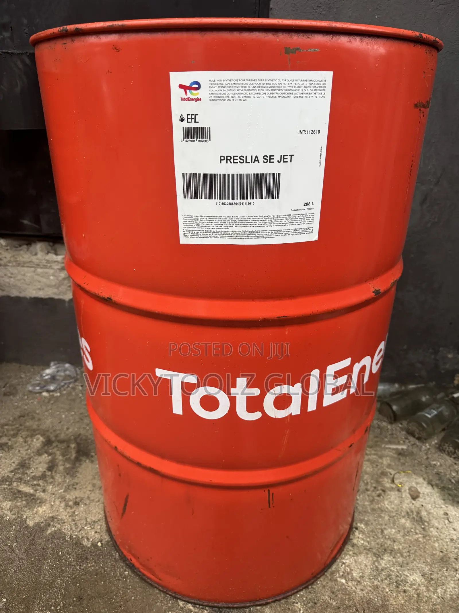 Preslia Se Jet Oil 208l