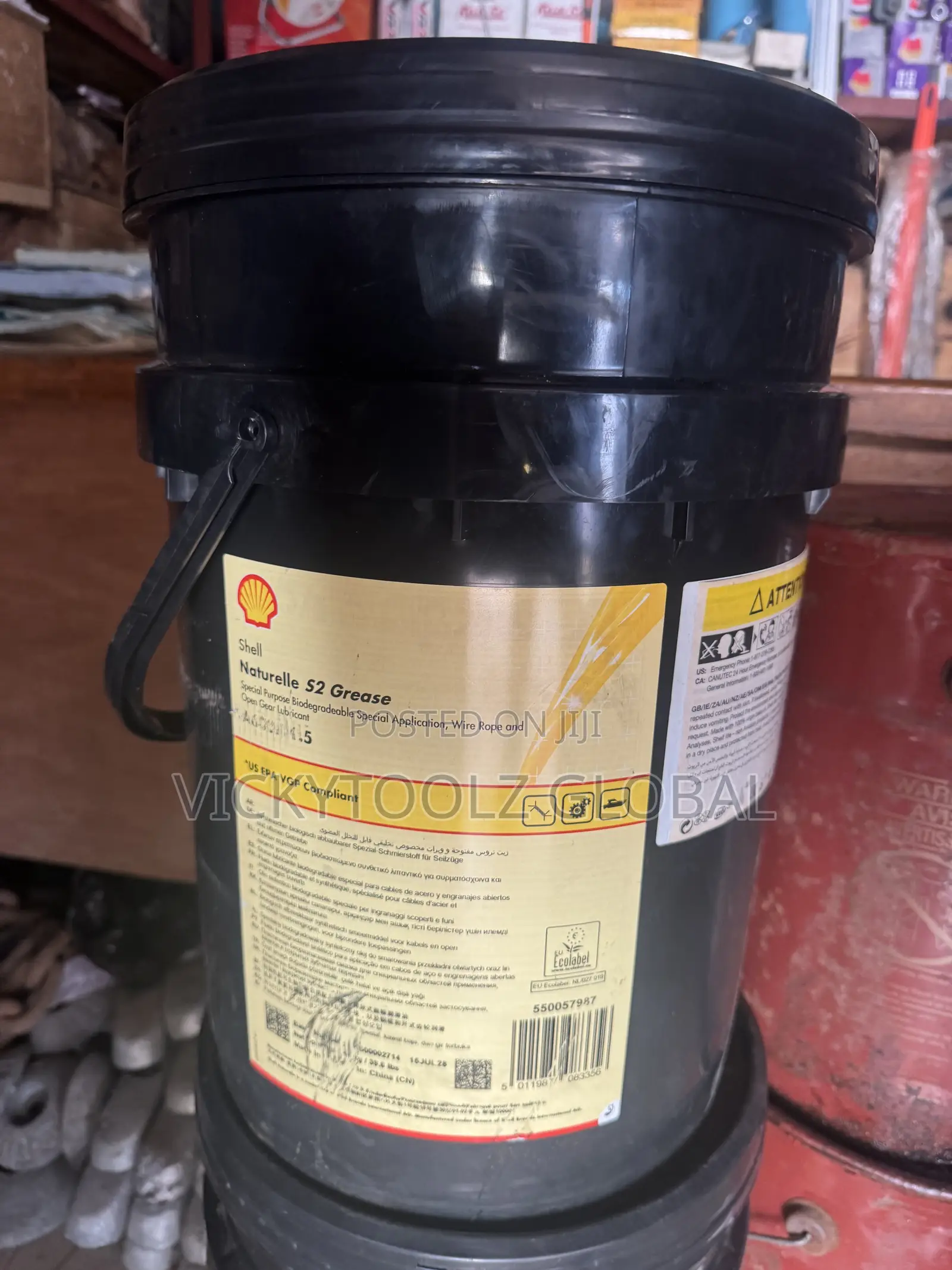 Shell Naturelle S2 Grease Wire Rope Grease 18kg