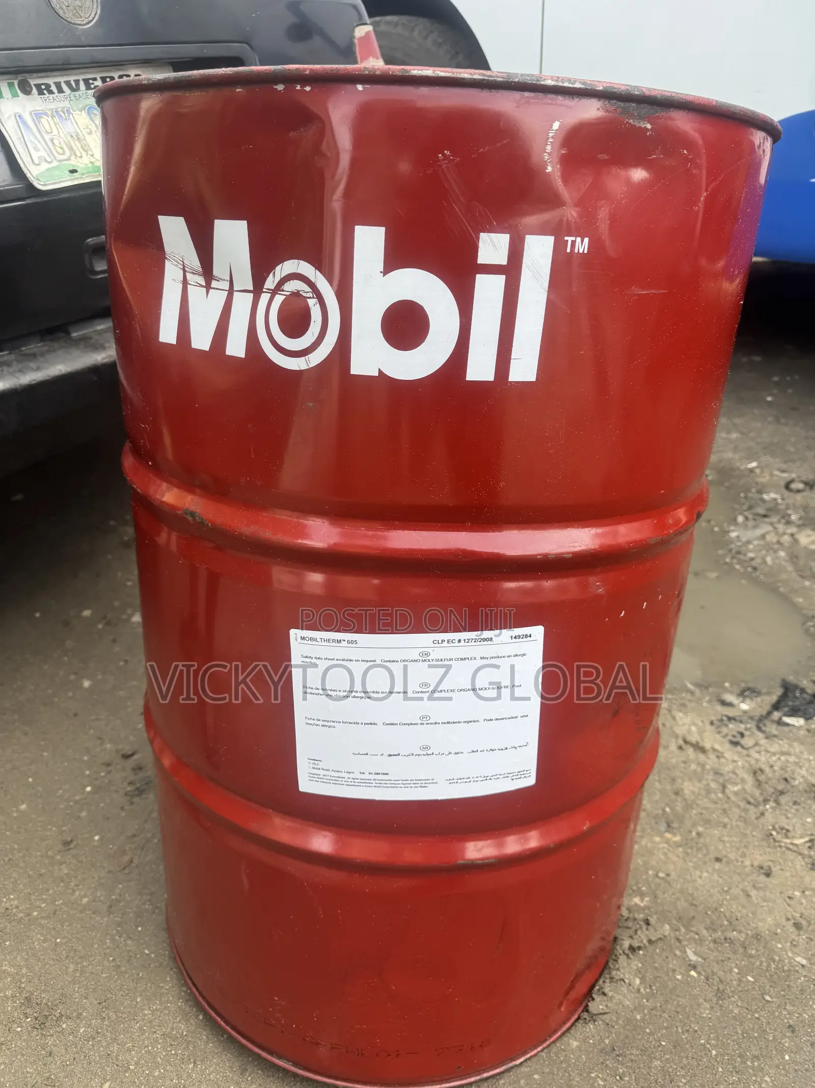 Mobil Therm 605 Drum//208l