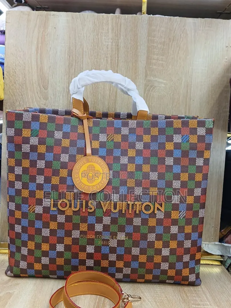 Louis Vuitton Luxury Bag Big Size Bag High Quality With Long Strap