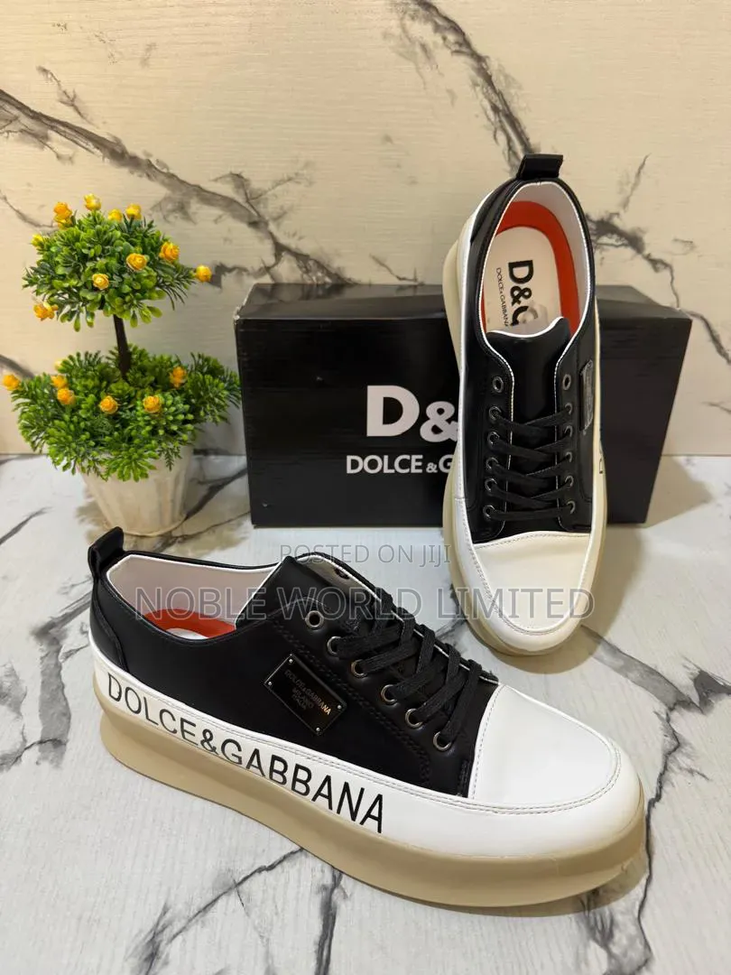 Dolce Gabana Black/Brown Sneakers Cka 7h