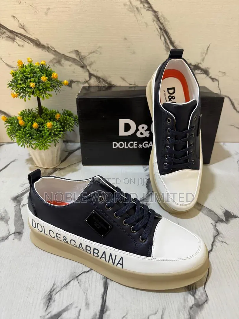 Dolce Gabana Black/Brown Sneakers Cka 7h